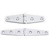 Marine Town Cerniera in Acciaio Inox Lucidata a Specchio 3 Fori mm.154x36