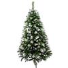 SOLAGUA NAVIDAD Albero di Natale Pino Max Ripieno Artificiale Alberi con Pigne e Supporto Metallico 150-240cm (Nevoso, 240cm 1180Tips)