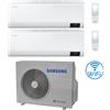 Samsung Climatizzatore Condizionatore Samsung WINDFREE AVANT R32 Wifi Dual Split Inverter 9000 + 12000 BTU con U.E. AJ068TXJ3KG/EU NOVITÁ Classe A++/A+