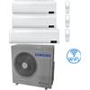 Samsung Climatizzatore Condizionatore Samsung WINDFREE AVANT R32 Wifi Trial Split Inverter 9000 + 9000 + 18000 BTU con U.E. AJ068TXJ3KG/EU NOVITÁ Classe A++/A+