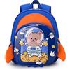 FANDARE Zaino per bambini con Redini Zaini Cartelle Zaino Scuola Elementare Zaino Casual Ragazze Ragazzi Zainetto per Studenti Primarie Viaggiare con Striscia Riflettente Blu scuro