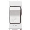 VIMAR SPA Interruttore MT 1P C16 120-230V bianco - VIW 14404.16