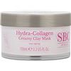 SBC Skincare Hydra-Collagen Creamy Clay Mask 100ml, maschera viso al collagene, disintossica la pelle, affina i pori e migliora la luminosità