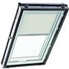 Roto Tenda a Rullo Roto Originale ZRE - Diurna Binario di Guida Argento - Per Finestre per Tetti delle Serie Designo R4/R7 e Classic 43/73 - Dimensioni 054/118 | 05/11 - Colore del Tessuto Grigio Chiaro