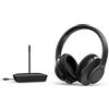 PHILIPS AUDIO Philips H6005BK/10 Cuffie TV Wireless, Cuffie TV Senza Fili (Over Ear, Portata 100 m, 18 Ore di Autonomia, Driver 30 mm, Isolamento Acustico Passivo, Fascia Regolabile) Nero - Modello 2020/2021