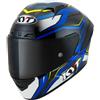 Kyt Casco Moto Integrale Racing Kyt NZ-RACE Carbon Stride Bianco
