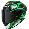 Kyt Casco Moto Integrale Racing Kyt NZ-RACE Carbon Stride Verde