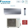 Daikin CLIMATIZZATORE CONDIZIONATORE DAIKIN INVERTER SERIE FTXJ35S ARGENTO R-32 EMURA III BLUEVOLUTION A+++ 12000 BTU WI-FI INCLUSO -