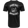 John Doe T-shirt, Black/White,S