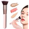 Kiperline Pennello Fondotinta Pennello Fondotinta Liquido Pennello per Fondotinta con Punta Piatta Pennelli Make Up Contouring per Lucidare, Applicare Fondotinta, Arrossire, Contouring Creme et Polveri