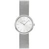 Spirit Orologio analogico al quarzo da donna con cinturino in acciaio inox SP4017, Argento lucido