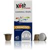 Kimbo Capsule caffè Kimbo Kosè Miscela Cremoso compatibili Nespresso [PROMOZIONE] | Caffè Kimbo | Capsule caffè | NESPRESSO| Prezzi Offerta | Shop Online