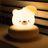 Annmore Luci Notturne Orso Lampada Comodino Ricaricabile Accessori Decorazioni Cameretta Bambini Regalo Neonato Maschio