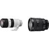 Sony FE 70-200 mm f/2.8gM OSS | Fotogramma, super teleobiettivo, obiettivo primo (SEL70200GM) & Obiettivo costante F4 Full Frame E-Mount da 24-105 mm SEL24105G