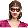 Boland - Maschera da cartomante con foulard, maschera in maschera per costumi, Halloween, carnevale e feste a tema