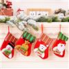 AstarFavor 8 Pezzi Calzini per Albero di Natale,Calze di Natale, Sacchetto Regalo, Calzini di Babbo Natale per la Decorazione della Festa di Natale