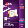 Avery 5392 - Confezione da 300 ricariche per inserti, 7,6 x 10,2 cm 5-Pack