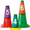 Conquest Set di 10 fasce numerate per coni da 30 a 50 cm