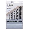 Bosch Accessories 2607002826 PointTeQ - Set di punte per trapano a coda da 9 pezzi