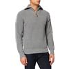 Schott NYC Pltommy1 Maglione, Grigio Melange, XL Uomo