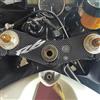 labelbike - Adesivo 3D Moto Piastra Forcella Sterzo Protezione e Decorazione in Resina compatibile con Yamaha R6 2006-2016