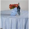 ESSE HOME - Confestyl - Tovaglia - Copritavolo - Ovale per 12 Persone - Fiandra Jacquard Puro Cotone - Prodotto Artigianale - Iris 598 (Ovale 170x250, Tovaglia Azzurro)
