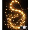 Joysing Luci Albero di Natale 1M 100 LED Fascio di Luci con Spina | 9 Modalità Luci di Natale con Timer, IP65 Impermeabile Cascata Luminosa per Natalizia Interno Esterno Decorazione