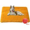 DOTBUY-SHOP Cuccia Cane Interno Rettangolare, Peluche Cuccia Gatto e Cane Cuscino per Cani, Lavabile e Morbido Cuscino per Animale Domestico, per Animali di Grandi Dimensioni (50X40cm,Arancione)