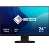 EIZO FlexScan EV2490-BK Monitor PC 60,5 cm (23.8) 1920 x 1080 Pixel Full HD LED Nero GARANZIA ITALIA