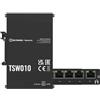 Teltonika TSW010 DIN Rain Switch 5 x RJ45 ports 10/100 Mbps (TSW010000000)