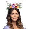 Boland 50031 - Cerchietto fantasia, dea della natura, corona di fiori, accessorio per costumi, festa a tema, carnevale
