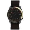 KOMONO Ray Shade NATO Orologio al quarzo da uomo con movimento giapponese e cinturino riciclato, Nero , cinghia