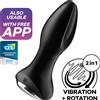 Satisfyer Rotator Plug 2+ Black