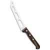 Tramontina Coltello da formaggio 14,5 cm, acciaio inox, manico in legno, lavabile in lavastoviglie