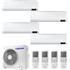 Samsung CONDIZIONATORE SAMSUNG CEBU QUADRI SPLIT 7000+7000+12000+12000 BTU INVERTER R32 AJ080 A++/A+ WIFI
