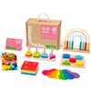 GIODICART Giocattoli Educativi Multisensoriali per Bambini 25-36 Mesi - Metodo Montessori