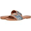 GUESS Hammi, Sandali Bassi Donna, Denim Blu 420, 39 EU