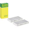 Mann Filter MANN-FILTER, CUK 2723-2 Filtro abitacolo, Carbone attivo | Per Autovetture, Filtrazione di polvere e polline, Riduzione degli odori, Qualità originale OE