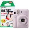 Fujifilm Instax Mini 12 Purple + 1 Pellicola da 20 foto, Fotocamera a stampa immediata