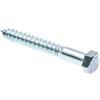 Prime-Line 9056275 Bullone a Testa Esagonale, 3/8 x 3, in Acciaio zincato, Confezione da 25, Zinco