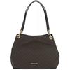 Michael Kors Raven, LG Shldr Morto Donna, Marrone Blk, L