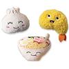 Fringe Studio Plush Dog Toy Set, Soy INTO You, 3 Piece Set, for Small Dogs (289517)