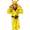 Pokémon Vestaglia Ragazzi Ragazze Pikachu Kids Pocket Accappatoio 7-8 anni