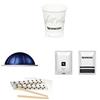 Nespresso VertuoLine Espresso Diavolitto 50 capsule con Kit Accessori Caffè: 50 bicchierini di carta 110ml, 50 Palette in Bamboo e 50 bustine di zucchero bianco