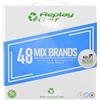 REPLAY GOLF BOX 48 PALLINE RICICLATE MIX BRANDS