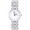 MicLee orologi da donna movimento al quarzo orologi da polso quadrante diamante mani blu cinturino in acciaio inox squisito regalo piccola fidanzata