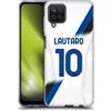 Head Case Designs Licenza Ufficiale Inter Milan Lautaro Martínez 2023/24 Giocatori Away Kit Custodia Cover in Morbido Gel Compatibile con Samsung Galaxy A12 (2020)