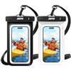 JOTO Custodia Impermeabile Smartphone 30M/IPX8, Universale Cover Subacquea