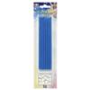BIG PARTY Candeline matite - 15 cm - celeste - Big Party - conf.12 pezzi (unità vendita 1 pz.)