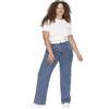 Trendyol TBBAW23CJ00001/Koyu Mavi Jeans, Navy Blue, 50 Donna